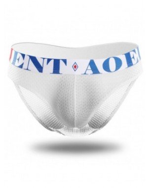 Underwear & Loungewear-Briefs-EXILIENS New Men Brief Silk Mens