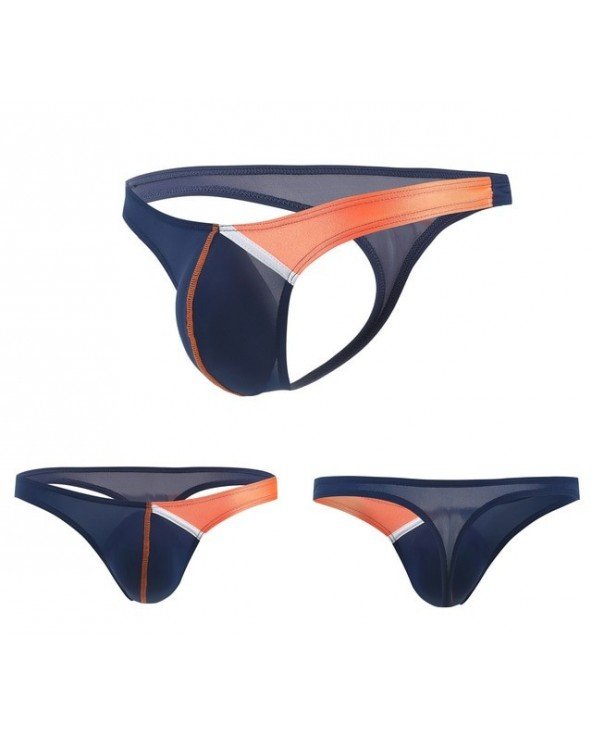 Underwear & Loungewear-Briefs-Men Ice Silk Briefs Low Waist U Underwear & Loungewear-Briefs-Men Ice Silk Briefs Low Waist U