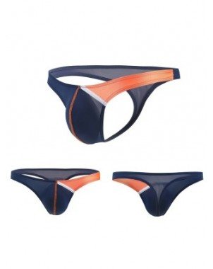 Underwear & Loungewear-Briefs-Men Ice Silk Briefs Low Waist U