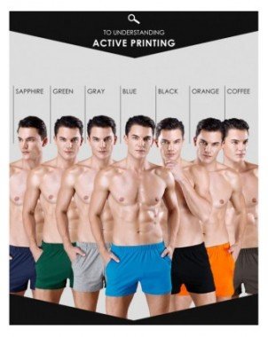 Underwear & Loungewear-Briefs-Mens Summer loose Shorts Fashion