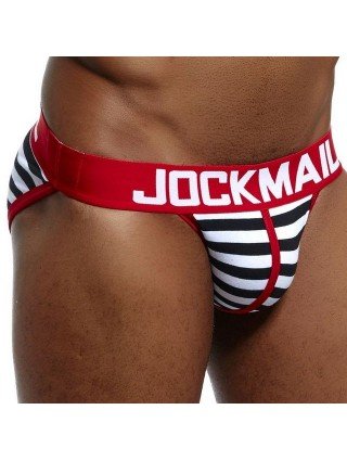 Underwear & Loungewear-Briefs-Jockmail Sexy Underwear Men