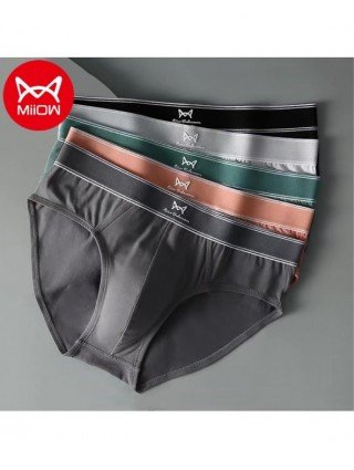 Underwear & Loungewear-Briefs-MiiOW 3pcs Organic Cotton Men`s
