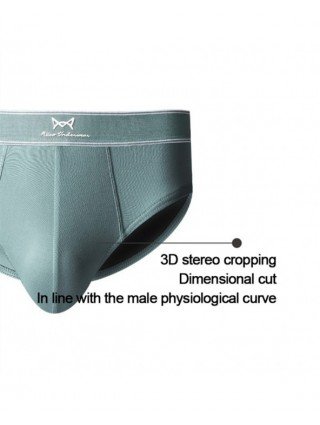 Underwear & Loungewear-Briefs-MiiOW 3pcs Organic Cotton Men`s