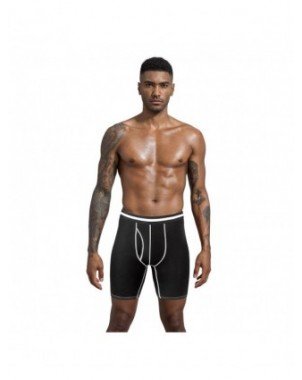 Underwear & Loungewear-Briefs-Man Boxer Cotton Long Shorts