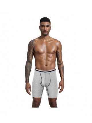 Underwear & Loungewear-Briefs-Man Boxer Cotton Long Shorts