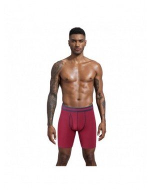 Underwear & Loungewear-Briefs-Man Boxer Cotton Long Shorts