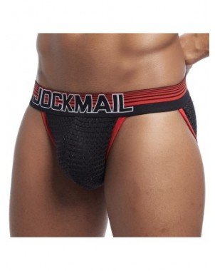 Apatiniai ir poilsio drabužiai-Kelnaitės-JOCKMAIL Sexy Mesh vyriškas apatinis trikotažas žemu