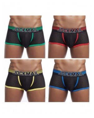 Apatiniai ir poilsio drabužiai-Kelnaitės-JOCKMAIL Sexy Mesh vyriškas apatinis trikotažas žemu