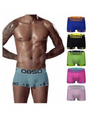 Underwear & Loungewear-Briefs-Men Underwear 6 Color Cotton Soft