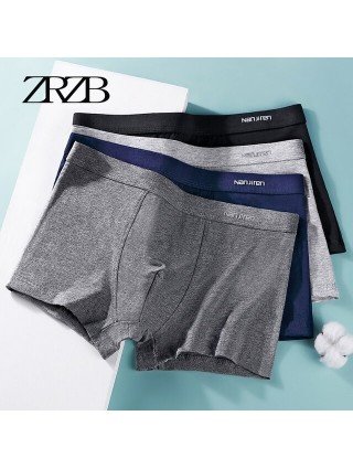 Underwear & Loungewear-Briefs-Brand Underwear Men Cotton Boxer