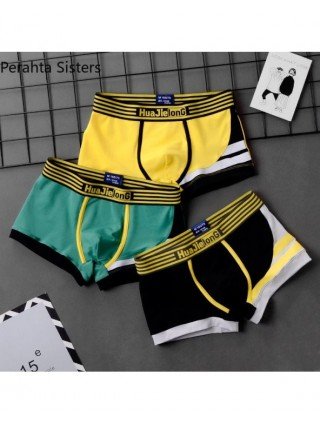 Underwear & Loungewear-Briefs-3Pcs/Lot Mens Shorts Panties