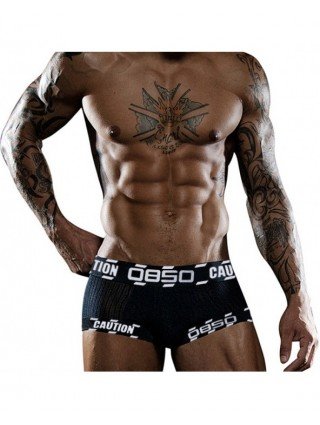 Apatiniai ir poilsio drabužiai-Kelnaitės-Brand Ins Style Cotton Men Fashion Sexy apatinis