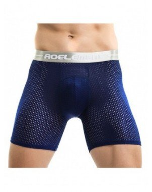 Apatiniai ir poilsio drabužiai-Kelnaitės-L-6XL Vyriški apatiniai Seksualūs šilko tinklinio