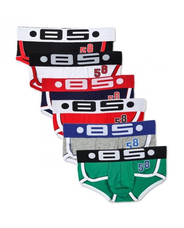 Apatiniai ir poilsio drabužiai-Kelnaitės-6 vnt. Sexy Lingerie Vyriški apatiniai kelnaitės Apatiniai ir poilsio drabužiai-Kelnaitės-6 vnt. Sexy Lingerie Vyriški apatiniai kelnaitės