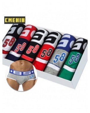 Apatiniai ir poilsio drabužiai-Kelnaitės-6 vnt. Sexy Lingerie Vyriški apatiniai kelnaitės