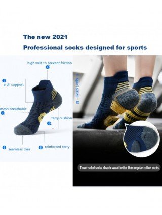 Underwear & Loungewear-Socks-5Pairs New Spring Mens Socks