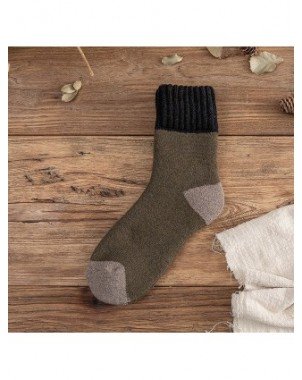 Underwear & Loungewear-Socks-5pairs Winter Mens Thick Terry