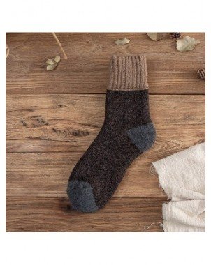 Underwear & Loungewear-Socks-5pairs Winter Mens Thick Terry