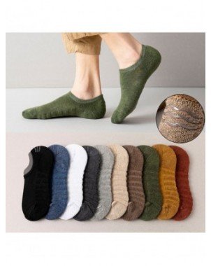 Underwear & Loungewear-Socks-5 Pairs Short Socks High Quality