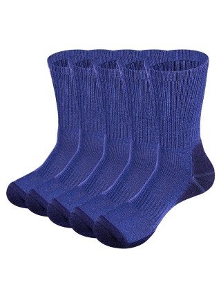 Underwear & Loungewear-Socks-YUEDGE Mens Moisture Wicking Mid