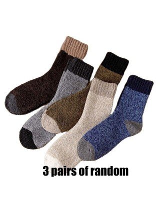 Underwear & Loungewear-Socks-Winter Thick Warm Wool Socks