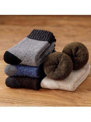 Underwear & Loungewear-Socks-Winter Thick Warm Wool Socks