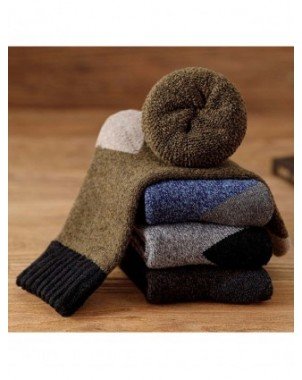 Underwear & Loungewear-Socks-Winter Thick Warm Wool Socks