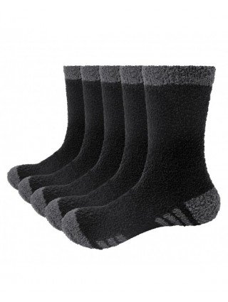 Apatiniai ir poilsio drabužiai-Kojinės-Vyriškos pūkuotos kojinės, minkštos vilnos Cozy Fuzzy