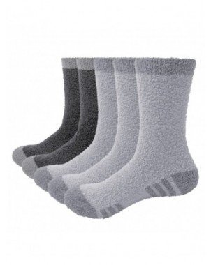 Underwear & Loungewear-Socks-Mens Fluffy Socks Soft Fleece Cozy