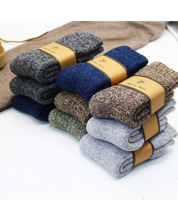 Underwear & Loungewear-Socks-Winter Merino Wool Socks Super Underwear & Loungewear-Socks-Winter Merino Wool Socks Super