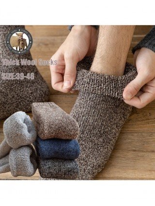 Underwear & Loungewear-Socks-Winter Merino Wool Socks Super