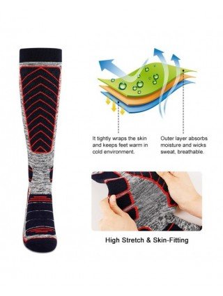 Underwear & Loungewear-Socks-New Ski Socks Thick Cotton Sports