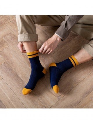 Underwear & Loungewear-Socks-5 Pairs Autumn And Summer Socks