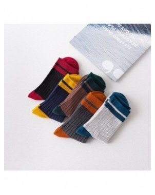 Underwear & Loungewear-Socks-5 Pairs Autumn And Summer Socks