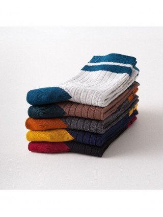 Underwear & Loungewear-Socks-5 Pairs Autumn And Summer Socks