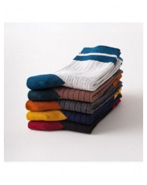 Underwear & Loungewear-Socks-5 Pairs Autumn And Summer Socks
