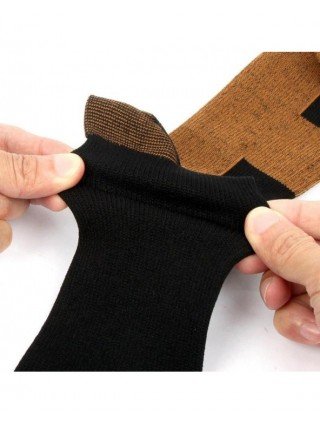 Underwear & Loungewear-Socks-1 Pair Unisex Copper Compression