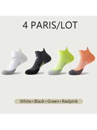 Underwear & Loungewear-Socks-GYMIGO 4 Pairs Unisex Sport Socks