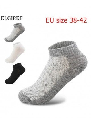 Underwear & Loungewear-Socks-1 Pair Breathable Socks Short