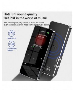 Nešiojami garso ir vaizdo įrašai-MP3 grotuvai-MP4 grotuvas su „Bluetooth“ įtaisytu garsiakalbiu