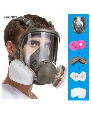 Tools-Tool Sets-Anti-Fog Dustproof 6800 Full Face Gas Mask