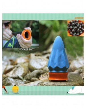 Pocket Speelgoed Slingshot Catapult Ammo Pow Arrow Cap Hamer