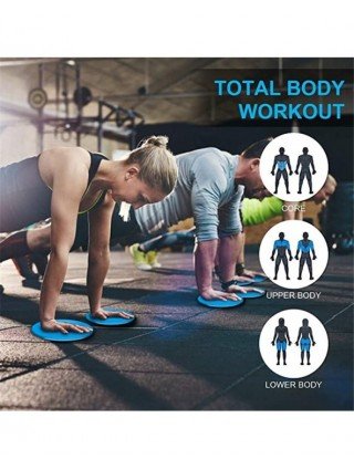 Kita sporto įranga-Fitnesas ir kultūrizmas-2 vnt slydimo diskai, slankiojantys treniruokliai