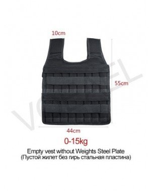 Kita sporto įranga-Fitnesas ir kultūrizmas-Nauja 15/35KG reguliuojama apkrova Liemenė Boksas