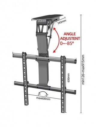 Home Audio & Video-Televisions-50-75&quot Ceiling TV LIFT