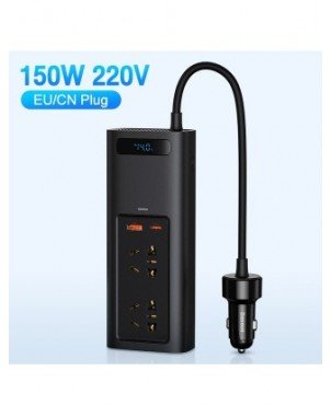 Įrankiai ir priežiūra-Kiti priežiūros produktai-„Baseus“ automobilio keitiklis DC 12V–AC 220V