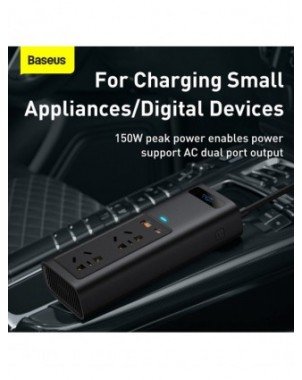 Įrankiai ir priežiūra-Kiti priežiūros produktai-„Baseus“ automobilio keitiklis DC 12V–AC 220V