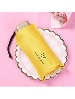 Household Items-Umbrellas-Mini Sun Umbrella Anti UV 6 Folding