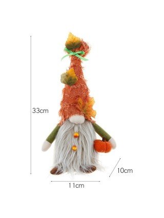 Celebrations-Accessories, Decorations-Dwarf Autumn Fall Rudolph