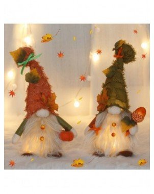 Celebrations-Accessories, Decorations-Dwarf Autumn Fall Rudolph